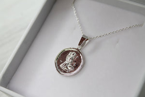 Lucy Zodiac Necklace in Silver