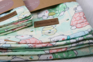 Sleepy Bears Nursery Blanket & Wipes Set