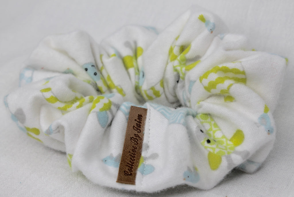 Medium Playful Giraffe Slumber Scrunchie