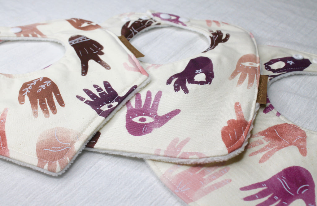 Elijah Bib with Cotton Backing