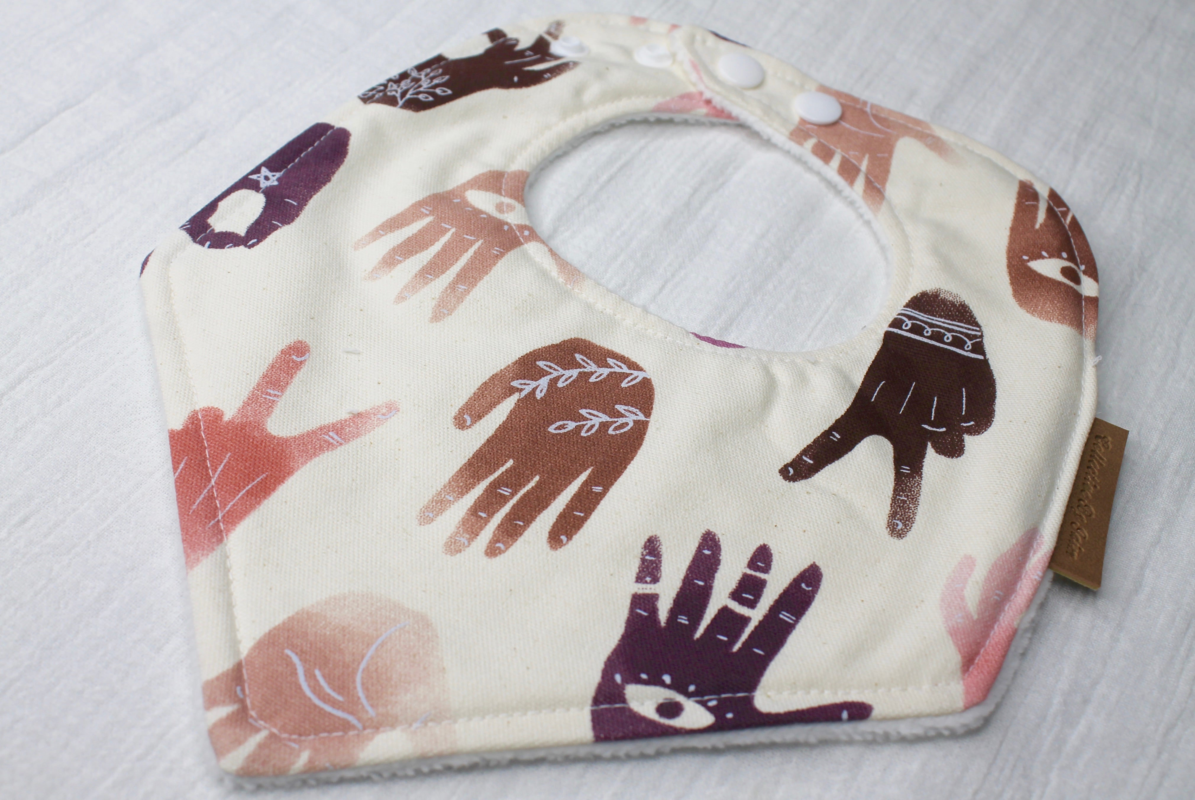 Elijah Bib with Cotton Backing