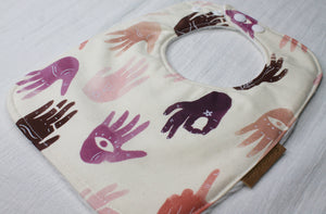 Elijah Bib with Cotton Backing