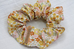 Small Summer Floral Scrunchie