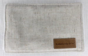 Rectangle Make-up Remover Wipe - Sand Linen