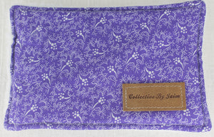 Rectangle Make-up Remover Wipe - Violet Floral