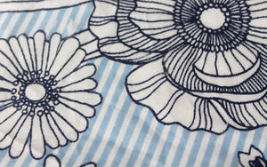 Rectangle Make-up Remover Wipe - Nautical Floral