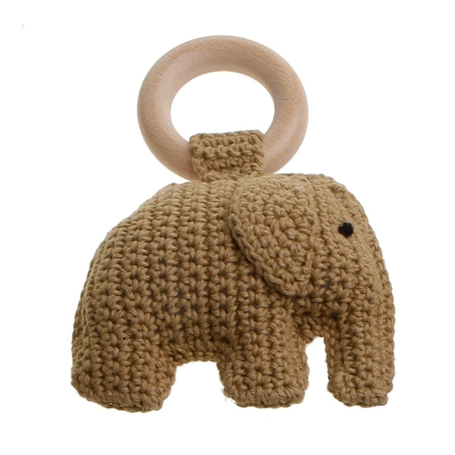 Mocha Crochet Elephant Toy