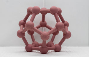 Dusty Pink Silicone Toy